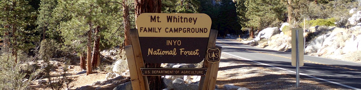 Mt. Whitney Portal Campgrounds